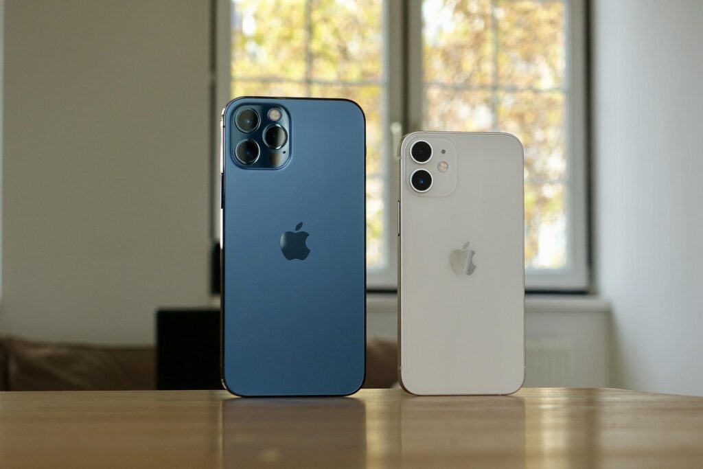 iPhone 12 Blue vs Pacific Blue