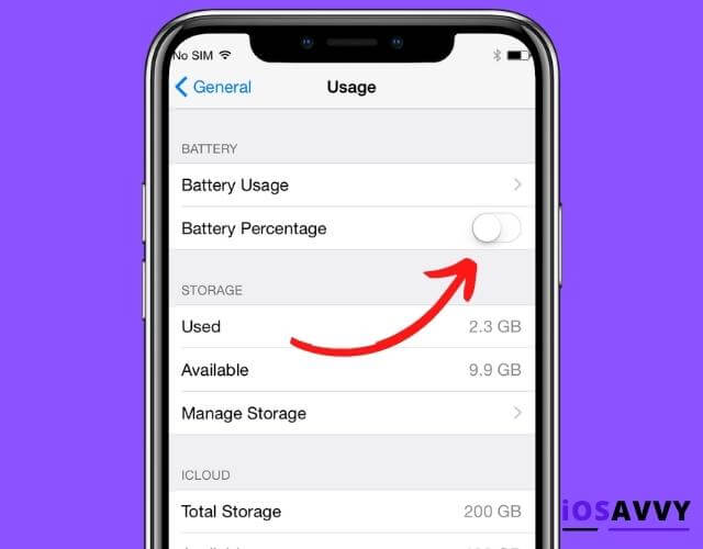 how to change battery color on iphone