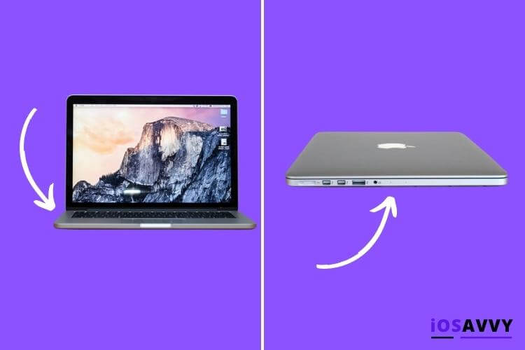 where is the microphone on a MacBook Pro