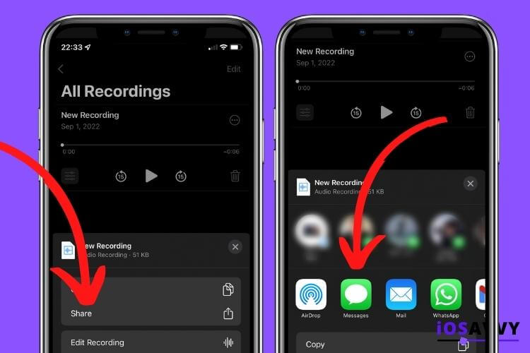 How To Send Voice Message From iPhone To Android