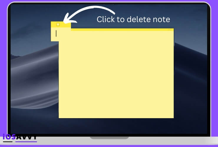 add a note on mac