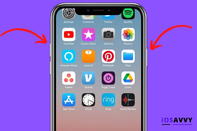 How to Screenshot on iPhone XR or any other iPhone with FaceID